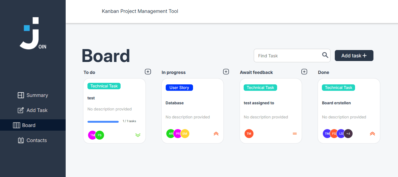Join - Team Task Manager